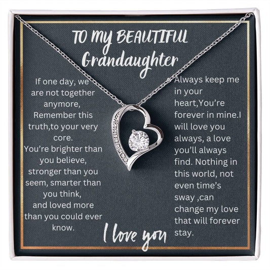 To my Beautiful Granddaughter